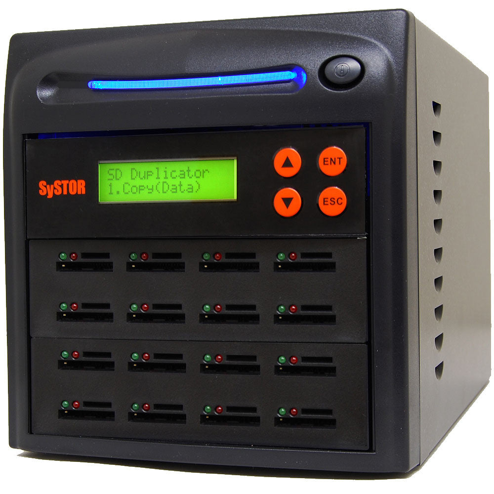 1 to 15 SD / MicroSD Memory Card Duplicator Machine - (SYS15SD)