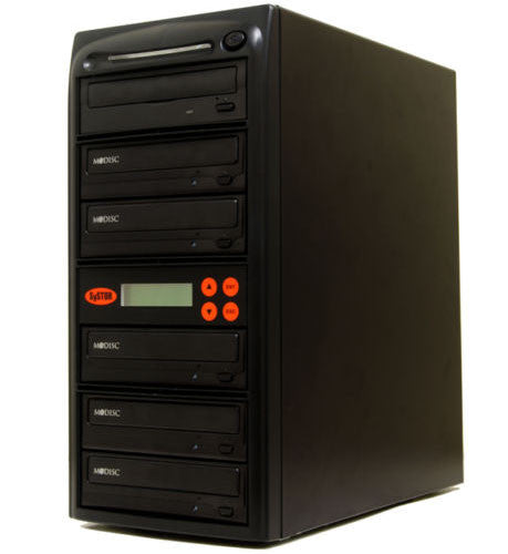 5 M-Disc Burner 24X CD DVD Duplicator Copier- (SYS05DS24X)