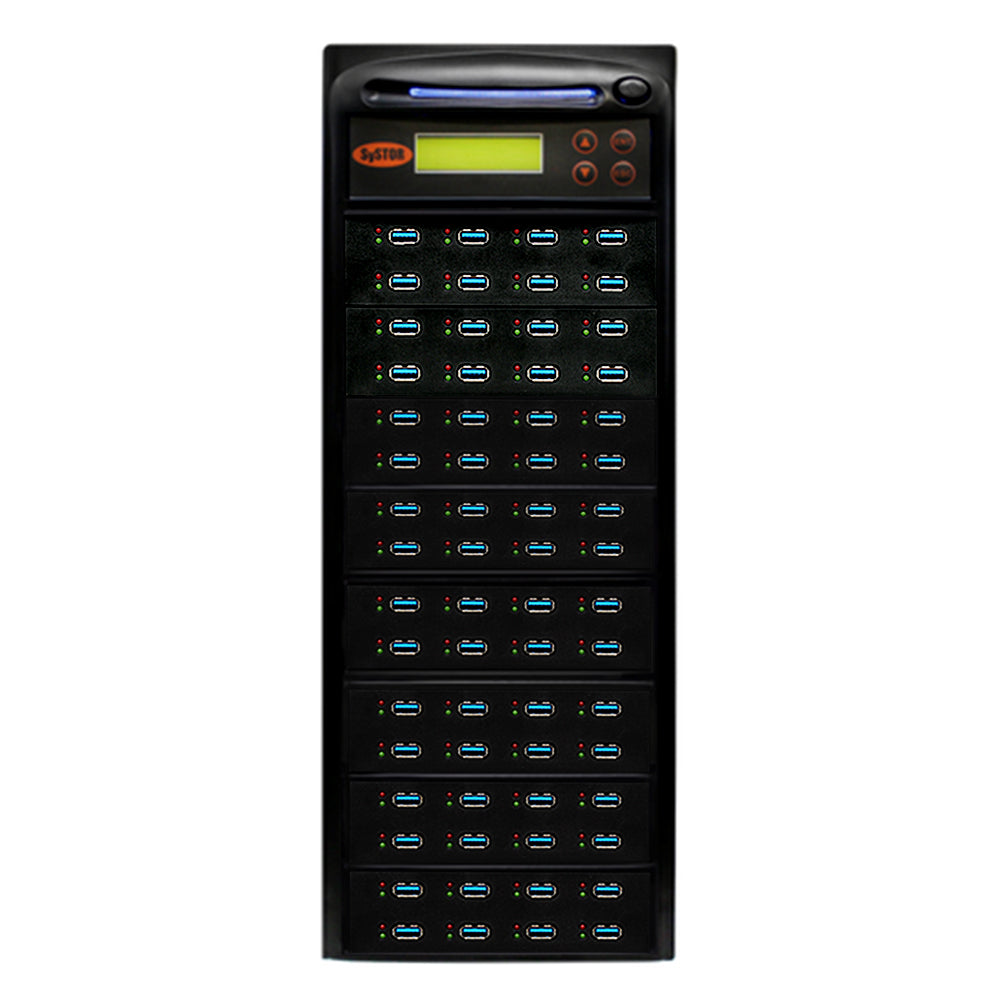 Systor 1:63 USB 3.1 100MB/s Flash Drive Duplicator - (SYS63USB31100) - Up to 6GB per Minute