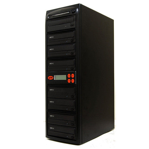 7 M-Disc Burner 24X CD DVD Duplicator Copier- (SYS07DS24X)