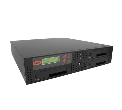1 to 2 SATA 150MB/S Rackmount Hard Disk Drive / Solid State Drive (HDD/SSD) Duplicator & Sanitizer (SYS02HD150RM-DP)