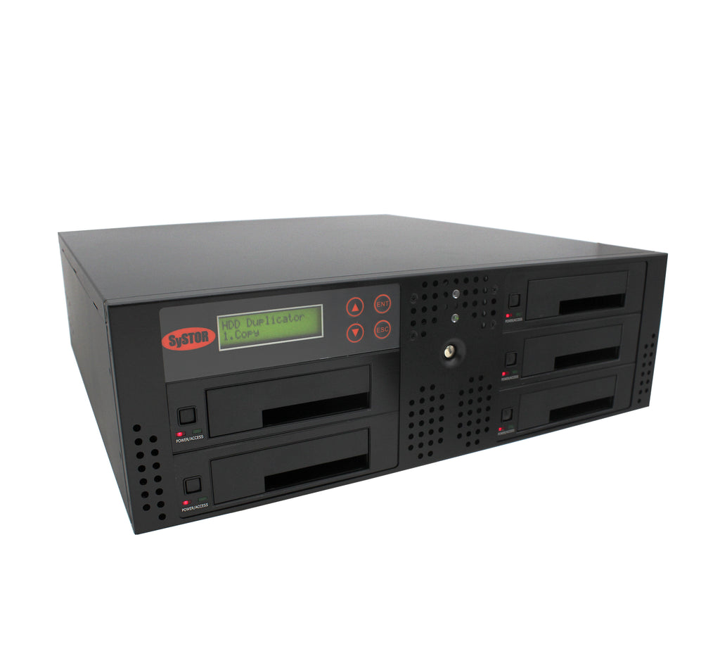 1 to 4 SATA 90MB/S Rackmount Hard Disk Drive / Solid State Drive (HDD/SSD) Duplicator & Sanitizer (SYS04HD90RM-DP)