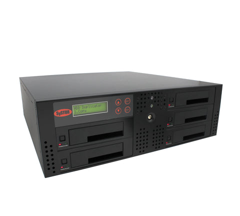 1 to 4 SATA 150MB/S Rackmount Hard Disk Drive / Solid State Drive (HDD/SSD) Duplicator & Sanitizer (SYS04HD150RM-DP)