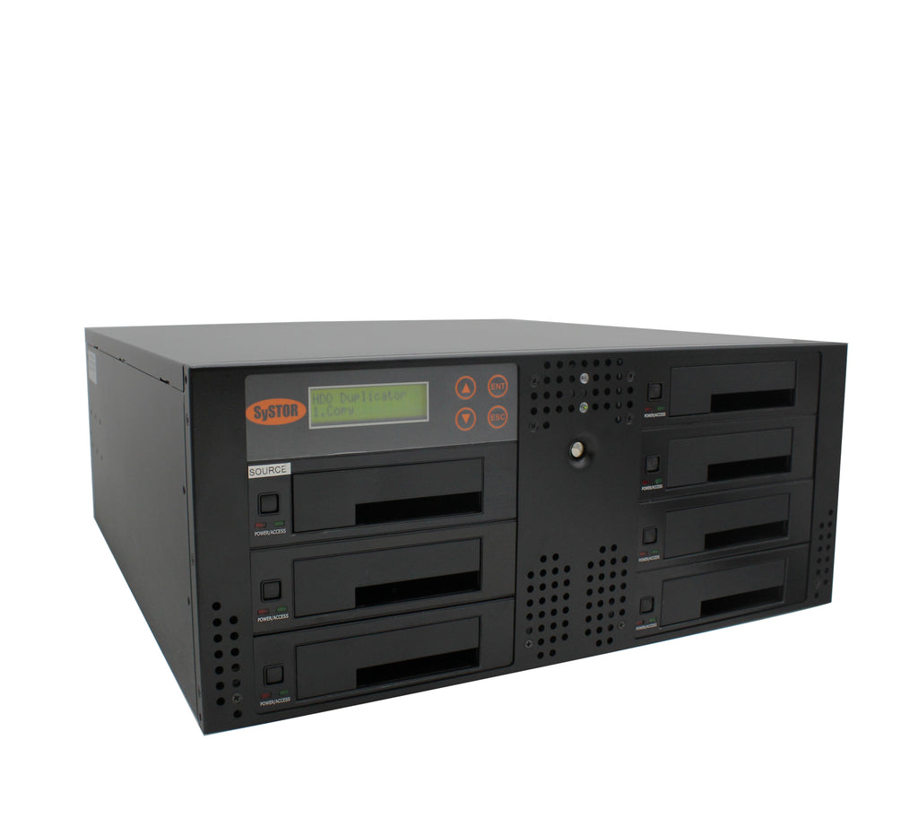1 to 6 SATA 150MB/S Rackmount Hard Disk Drive / Solid State Drive (HDD/SSD) Duplicator & Sanitizer (SYS06HD150RM-DP)