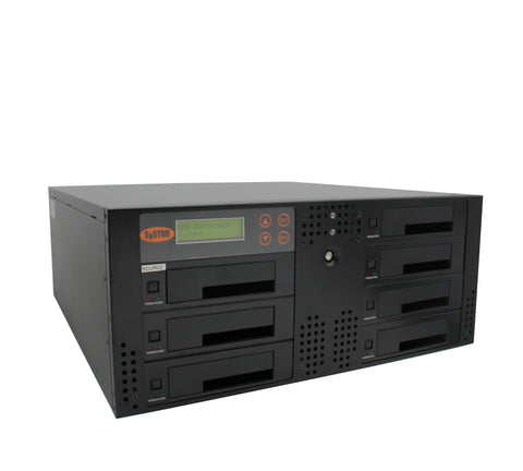 1 to 6 SATA 90MB/S Rackmount Hard Disk Drive / Solid State Drive (HDD/SSD) Duplicator & Sanitizer (SYS06HD90RM-DP)