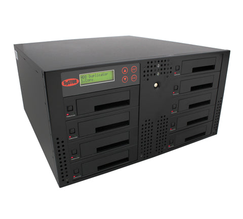 1 to 8 SATA 300MB/S Rackmount Hard Disk Drive / Solid State Drive (HDD/SSD) Duplicator & Sanitizer (SYS08HD300RM-DP)