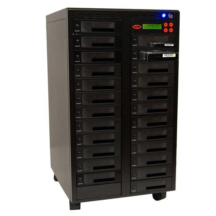 1-23 High Speed Hard Disk Drive (HDD/SSD) Duplicator/Sanitizer High Speed(600mb/sec) SATA 2.5"&3.5" Dual Port/Hot Swap - (SYS23HDD600-DP)