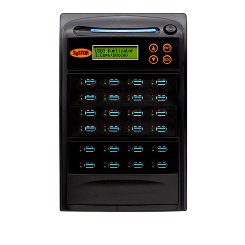 Systor 1:23 USB 3.1 100MB/s Flash Drive Duplicator - (SYS23USB31100) - Up to 6GB per Minute