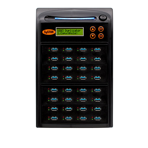 Systor 1:31 USB 3.1 100MB/s Flash Drive Duplicator - (SYS31USB31100) - Up to 6GB per Minute