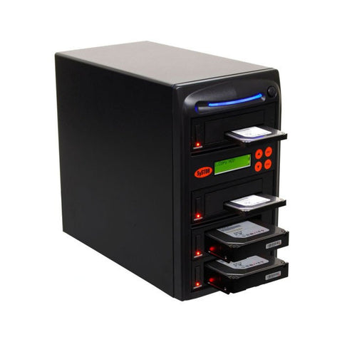 1-3 High Speed Hard Disk Drive (HDD/SSD) Duplicator/Sanitizer High Speed(150mb/sec) SATA 2.5"&3.5" Dual Port/Hot Swap - (SYS03HDD150-DP)