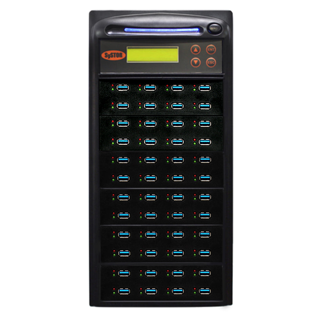 Systor 1:47 USB 3.1 100MB/s Flash Drive Duplicator - (SYS47USB31100) - Up to 6GB per Minute