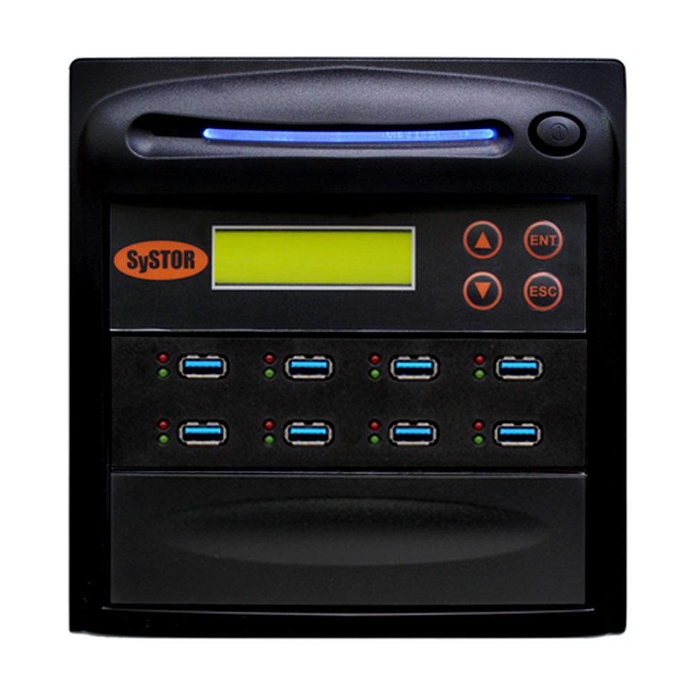 Systor 1:7 USB 3.1 100MB/s Flash Drive Duplicator - (SYS07USB31100) - Up to 6GB per Minute