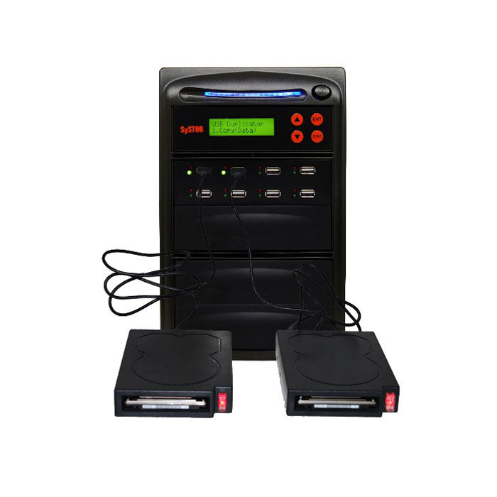 1 to 7 Duplicator for External USB Hard Drives & USB Flash Memory Cards - (SYS07USB-HDD)