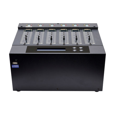 Systor 1 to 5 M.2 NVMe/SATA Duplicator & Sanitizer - up to 9GB/Min - for PCIe M2 Drives (SYSNVME-M2205)