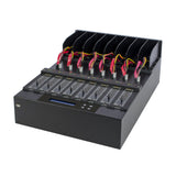 Systor 1 to 7 M.2 NVMe/SATA Duplicator & Sanitizer - up to 18GB/Min - for PCIe M2, 2.5" & 3.5" HDD & SSD Drives (SYSNVME-XW307)