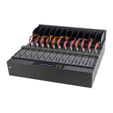 Systor 1 to 11 M.2 NVMe/SATA Duplicator & Sanitizer - up to 9GB/Min - for PCIe M2, 2.5" & 3.5" HDD & SSD Drives (SYSNVME-XW211)